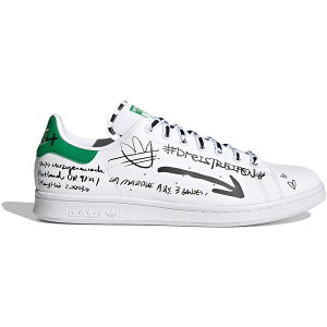 adidas AfB_X Y Xj[J[ yadidas Stan Smith Sharpie Pack Graffiti Whitez TCY US_9(27.0cm) Cloud White/Cloud White/Green