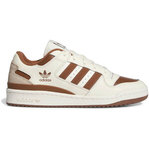 adidas �A�f�B�_�X �����Y �X�j�[�J�[ �yadidas Forum Low CL Cream White Preloved Brown�z �T�C�Y US_6(24.0cm) Cream White/Preloved Brown/Wonder Beige