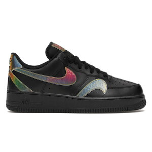 Nike iCL Y Xj[J[ yNike Air Force 1 Low Misplaced Swooshes Black Multiz TCY US_9(27.0cm) Black/Reflect Silver