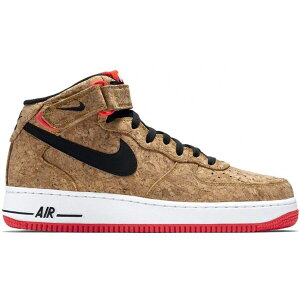 Nike iCL Y Xj[J[ yNike Air Force 1 Mid Corkz TCY US_11(29.0cm) Natural/Black-Bright Crimson