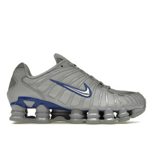 Nike �i�C�L �����Y �X�j�[�J�[ �yNike Shox TL Wolf Grey Metallic Silver Blue�z �T�C�Y US_8.5(26.5cm) Wolf Grey/Metallic Silver/Blue