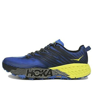 HOKA ONE ONE �z�J�I�l�I�l �����Y �X�j�[�J�[ �yHOKA ONE ONE Speedgoat 4 'Blue Yellow' 1106528-BIEP�z �T�C�Y US_9(27.0cm)