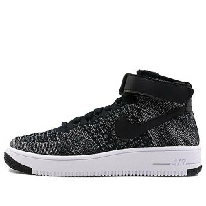 Nike �i�C�L �����Y �X�j�[�J�[ �yNike Air Force 1 Ultra Flyknit Mid 'Oreo' 817420-004�z �T�C�Y US_8(26.0cm)