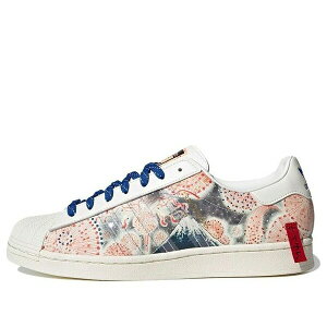 adidas �A�f�B�_�X �����Y �X�j�[�J�[ �yadidas x Atmos x Three Tides Tattoo Superstar 'Mt. Fuji' GX7791�z �T�C�Y US_M_3.5
