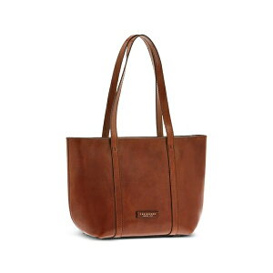 �U�E�u���b�W ���f�B�[�X �g�[�g�o�b�O �o�b�O Leather zip-top tote bag Brown