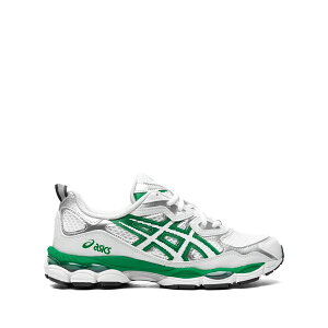 �A�V�b�N�X �����Y �X�j�[�J�[ �V���[�Y X hidden ny. gel-nyc green sneakers White
