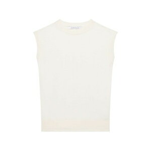 �A�i�U�[ �g�D�����[ ���f�B�[�X �j�b�g&�Z�[�^�[ �A�E�^�[ Featherweight shell sleeveless sweater Neutrals