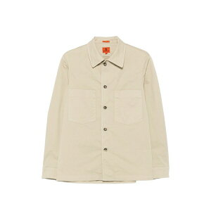 �o���i �����Y �W���P�b�g���u���]�� �A�E�^�[ Fio patch-pocket overshirt Neutrals