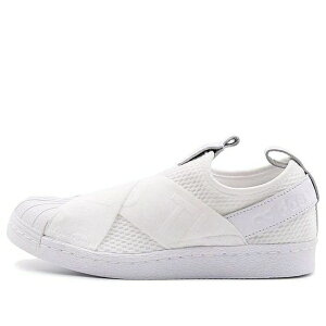 adidas �A�f�B�_�X ���f�B�[�X �X�j�[�J�[ �y(WMNS) adidas Superstar Slip-On 'Cloud White' CQ2381�z �T�C�Y US_5(22.0cm)
