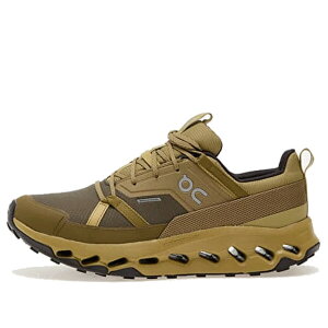 On Running �I�� �����j���O ���f�B�[�X �X�j�[�J�[ �y(WMNS) On Running Cloudhorizon Waterproof 'Safari Olive' 3WE10022310�z �T�C�Y US_7(24.0cm)