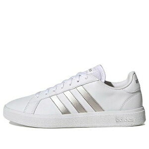adidas �A�f�B�_�X ���f�B�[�X �X�j�[�J�[ �y(WMNS) adidas Neo Grand Court 'White Platinum Metallic' GW9263�z �T�C�Y US_6(23.0cm)
