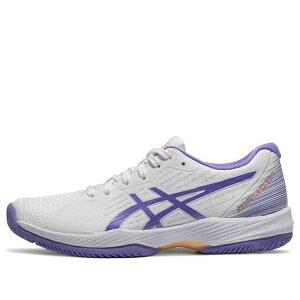 ASICS �A�V�b�N�X ���f�B�[�X �X�j�[�J�[ �y(WMNS) ASICS Solution Swift FF 'White Amethyst' 1042A197-105�z �T�C�Y US_W_10
