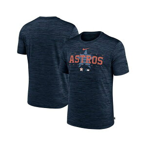 �i�C�L �����Y �V���c �g�b�v�X Men's Navy Houston Astros Authentic Collection Velocity Performance Practice T-shirt Navy