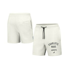 ステイプル メンズ カジュアルパンツ ボトムス Men's NBA x Cream Charlotte Hornets Heavyweight Fleece Shorts Cream