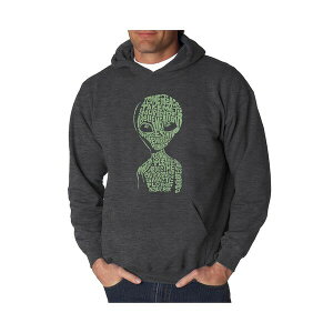 GG[|bvA[g Y p[J[EXEFbgVc AE^[ Men's Word Art Hoodie - Area 51 Dark Gray