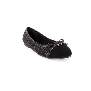 グロリアバンデービルト レディース サンダル シューズ Women's Enya Slip On Ballet Flats Black