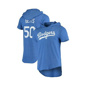 }WFXeBbN Y Vc gbvX Men's Mookie Betts Royal Los Angeles Dodgers Softhand Player Hoodie T-shirt Royal