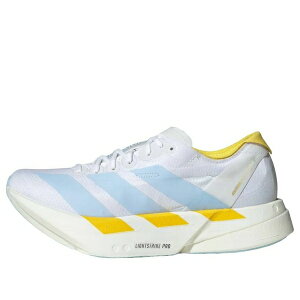 adidas �A�f�B�_�X ���f�B�[�X �X�j�[�J�[ �y(WMNS) adidas Adizero Adios Pro 4 'White Glow Blue Yellow' KI9387�z �T�C�Y US_8.5(25.5cm)
