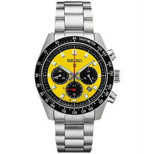 ZCR[ Y rv ANZT[ Men's Chronograph Solar Prospex Speedtimer Stainless Steel Bracelet Watch 41mm - U.S. Special Edition Silver