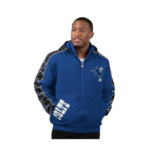 X^[^[ Y WPbgu] AE^[ Men's Royal Indianapolis Colts Thursday Night Gridiron Full-Zip Hoodie Jacket Royal