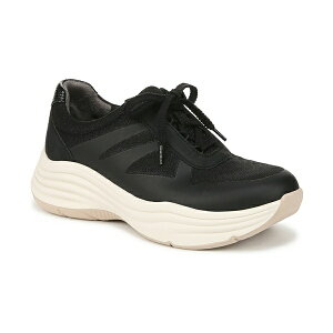 rW[Y fB[X Xj[J[ V[Y Women's Impulse Washable Slip On Sneakers Black Stretch Fabric