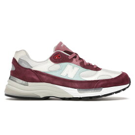 New Balance ニューバランス メンズ スニーカー 【New Balance 992】 サイズ US_9.5(27.5cm) Kith Kithmas Burgundy White