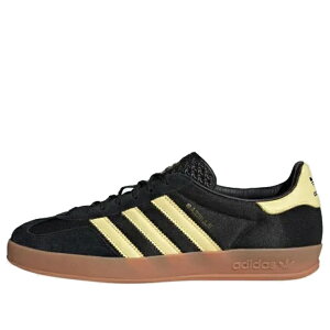 adidas �A�f�B�_�X �����Y �X�j�[�J�[ �yadidas Gazelle Indoor 'Black Almost Yellow Gum' IG4999�z �T�C�Y US_M_13