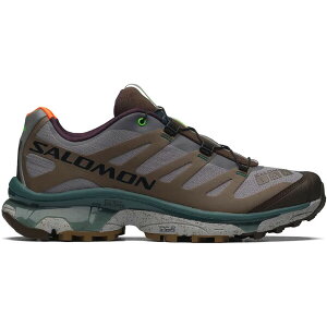 Salomon T Y Xj[J[ ySalomon XT-4 OG Bodega The Gliderz TCY US_12(30.0cm) Gull/reddish]brown/Green Gecko