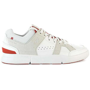 On オン メンズ スニーカー 【On The Roger Clubhouse White Grey Red】 サイズ US_8(26.0cm) White/Red/Grey