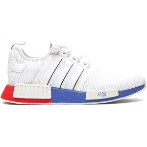 adidas アディダス メンズ スニーカー 【adidas NMD R1 United By Sneakers Seoul】 サイズ US_12(30.0cm) Cloud White/Core Black/Blue