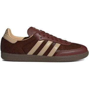 adidas AfB_X Y Xj[J[ yadidas Samba OG Fox Brown Sand Beige Ponyz TCY US_7(25.0cm) Fox Brown/Sand Beige/Gum Five