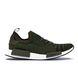 adidas アディダス メンズ スニーカー 【adidas NMD R1 STLT Trace Olive】 サイズ US_9.5(27.5cm) Trace Olive/Core Black/Solar Lime