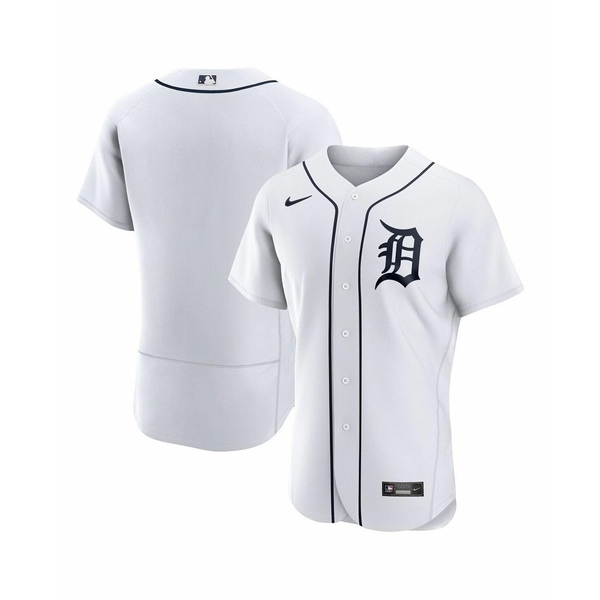 ナイキ メンズ パーカー・スウェットシャツ アウター Men's White Detroit Tigers Home Logo Authentic Team Jersey White