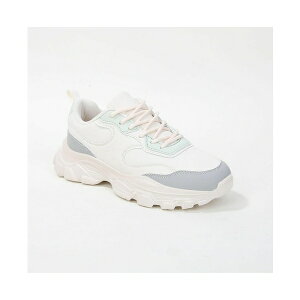 o[lX fB[X Xj[J[ V[Y Lidia Mixed Material Sneakers Beige/multi