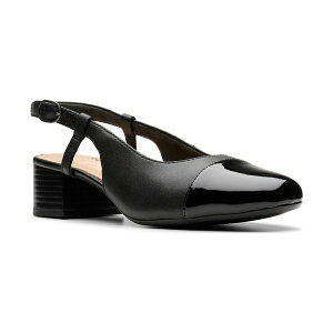 N[NX fB[X q[ V[Y Collection Women's Marilyn Rose Buckle Shoes Black Combi Leather