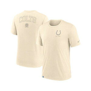 �i�C�L �����Y T�V���c �g�b�v�X Men's Cream Indianapolis Colts Glory Tri-Blend T-Shirt Cream