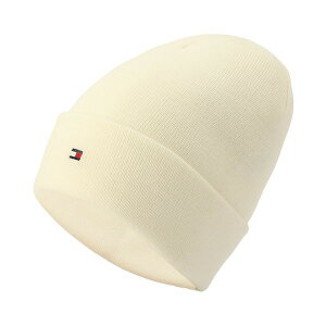 g~[ qtBK[ Y Xq ANZT[ Men's Flag Embroidery Double Cuff Beanie Ecru