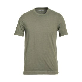 【送料無料】 ボリオリ メンズ Tシャツ トップス T-shirts Military green