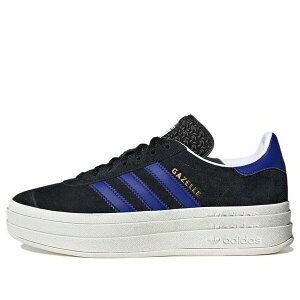 adidas �A�f�B�_�X ���f�B�[�X �X�j�[�J�[ �y(WMNS) adidas Gazelle Bold 'Black Lucid Blue' HQ4408�z �T�C�Y US_W_4.5