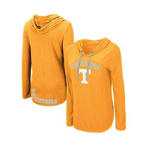 RVA fB[X Jbg\[ gbvX Women's Tennessee Orange Tennessee Volunteers My Lover Lightweight Hooded Long Sleeve T-shirt Tennessee Orange
