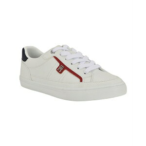 g~[ qtBK[ fB[X Xj[J[ V[Y Women's Lencet Lace-Up Sneakers White/Red
