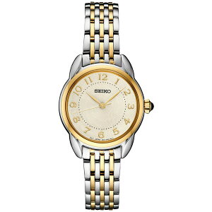 ZCR[ fB[X rv ANZT[ Women's Essentials Two-Tone Stainless Steel Bracelet Watch 29mm Ivory