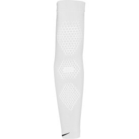 ナイキ メンズ ランニング スポーツ Nike Pro Circular Knit Compression Arm Sleeves White/Black