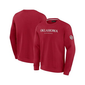 �t�@�i�e�B�N�X �����Y �p�[�J�[�E�X�E�F�b�g�V���c �A�E�^�[ Men'sCrimson Oklahoma Sooners Unlimited Pullover Sweatshirt Crimson