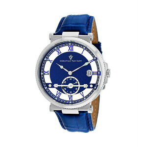 NX`oTg Y rv ANZT[ Men's Clepsydra Blue Dial Watch - CV1700 Blue