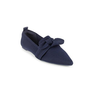 ^n fB[X Xb|E[t@[ V[Y Women's Venice Knit Slip-On Flats Dark Navy