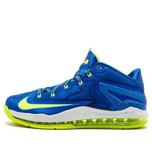 Nike �i�C�L �����Y �X�j�[�J�[ Blue/White �yNike Max LeBron 11 Low 'Sprite' 642849-471�z �T�C�Y US_9(27.0cm)