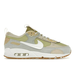 Nike �i�C�L ���f�B�[�X �X�j�[�J�[ �yNike Air Max 90 Futura Buff Gold Light Green (Women's)�z �T�C�Y US_6(23.0cm) Buff Gold/Light Silver/Sanddrift/Summit White