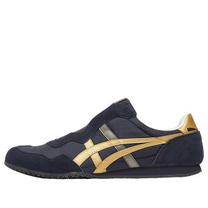 Onitsuka Tiger �I�j�c�J�^�C�K�[ �����Y �X�j�[�J�[ �yOnitsuka Tiger Serrano Slip-On 'Midnight Pure Gold' 1183C615-400�z �T�C�Y US_8(26.0cm)