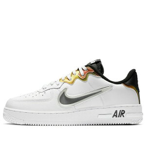 Nike �i�C�L �����Y �X�j�[�J�[ �G�A�t�H�[�X �yNike Air Force 1 React 'White Iridescent' CN9838-100�z �T�C�Y US_10(28.0cm)